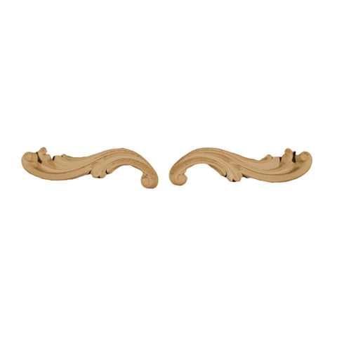 Floral Scroll Paint Applique